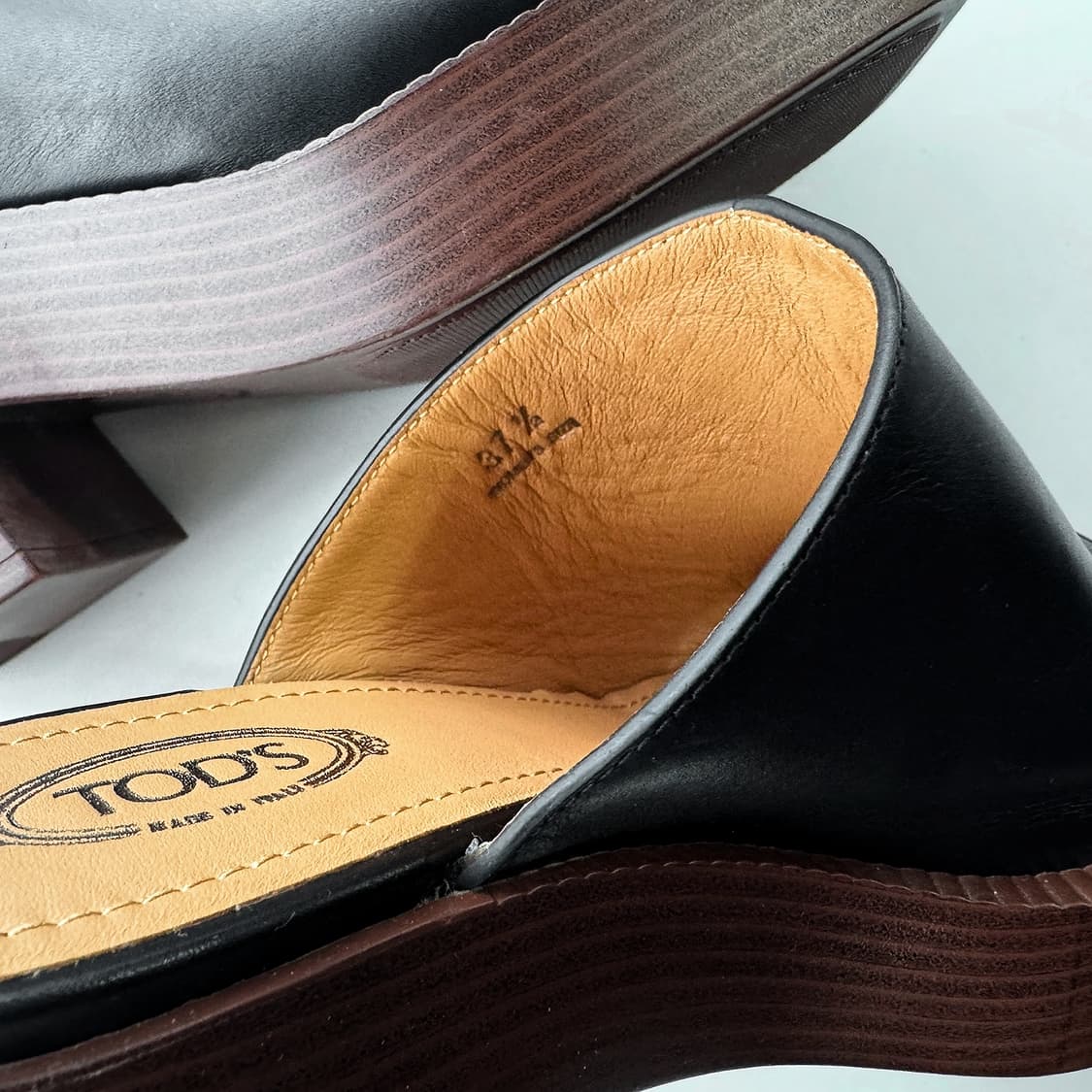 토즈 TODS 23SS 스퀘어 샌들 뮬 상품이미지5