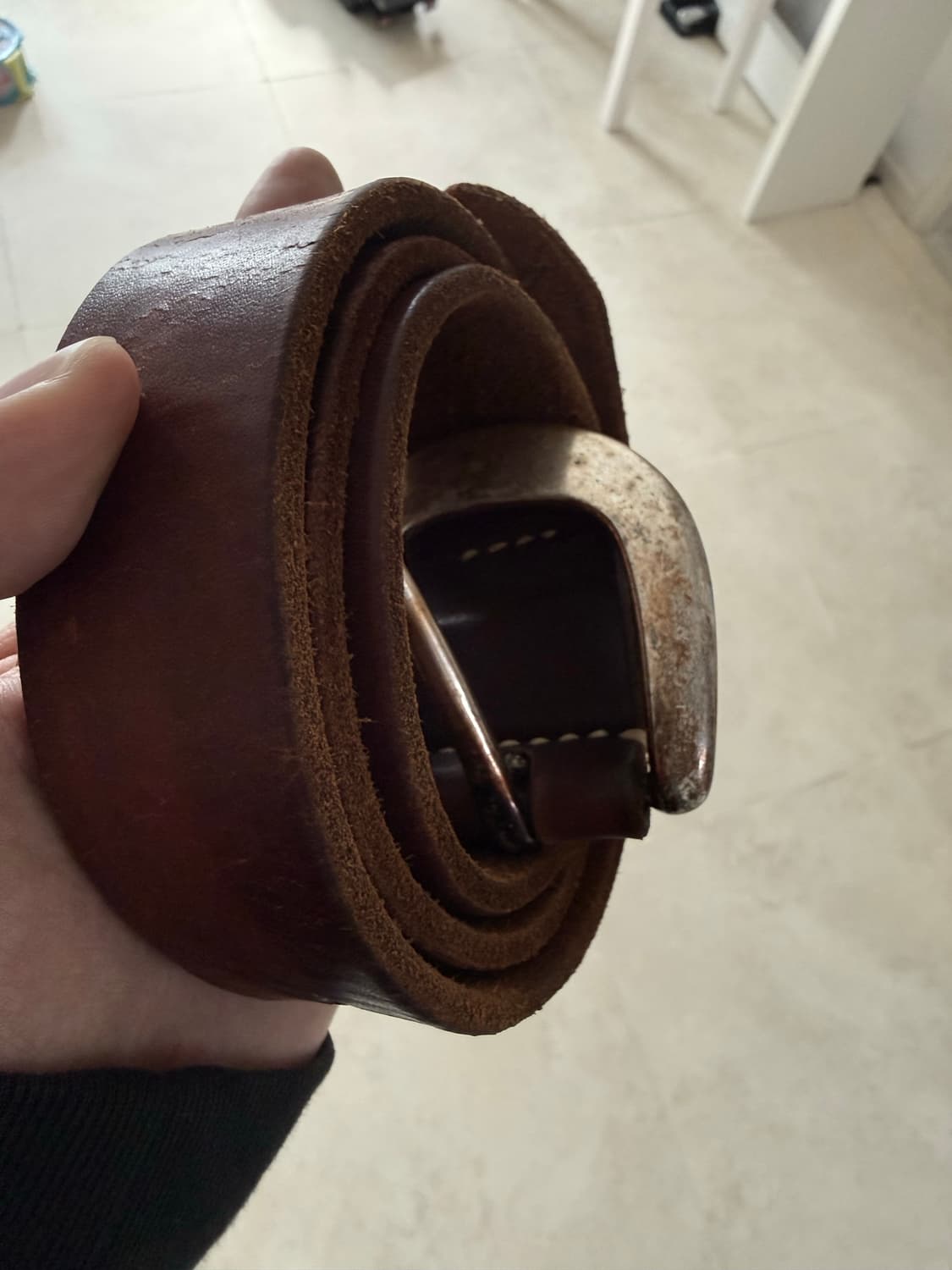 [34] 풀카운트 와일드 레더벨트 상품이미지3