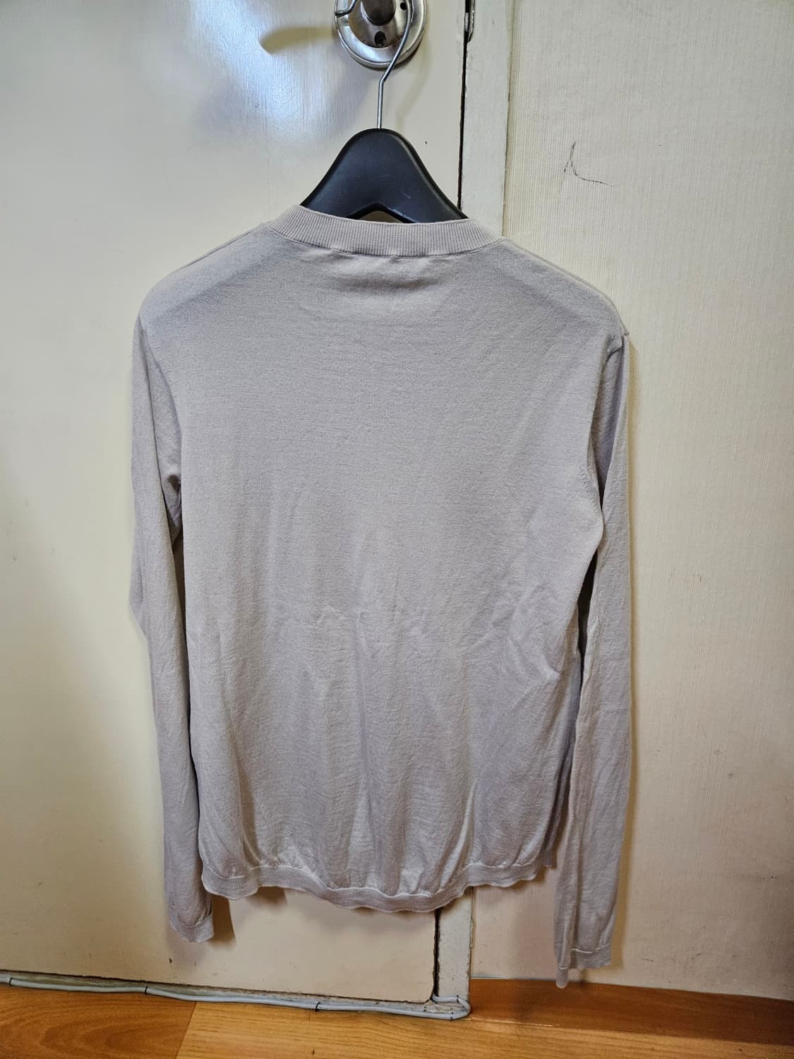 55~66) 막스마라 Max Mara 버진 울 100% 니트 긴팔 티셔츠 상품이미지2