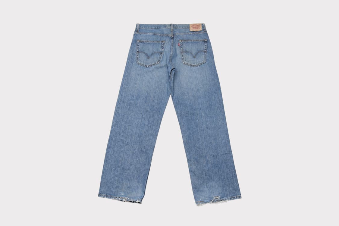 [36인치] 00's 리바이스 569 루즈 스트레이트 데님팬츠 상품이미지1