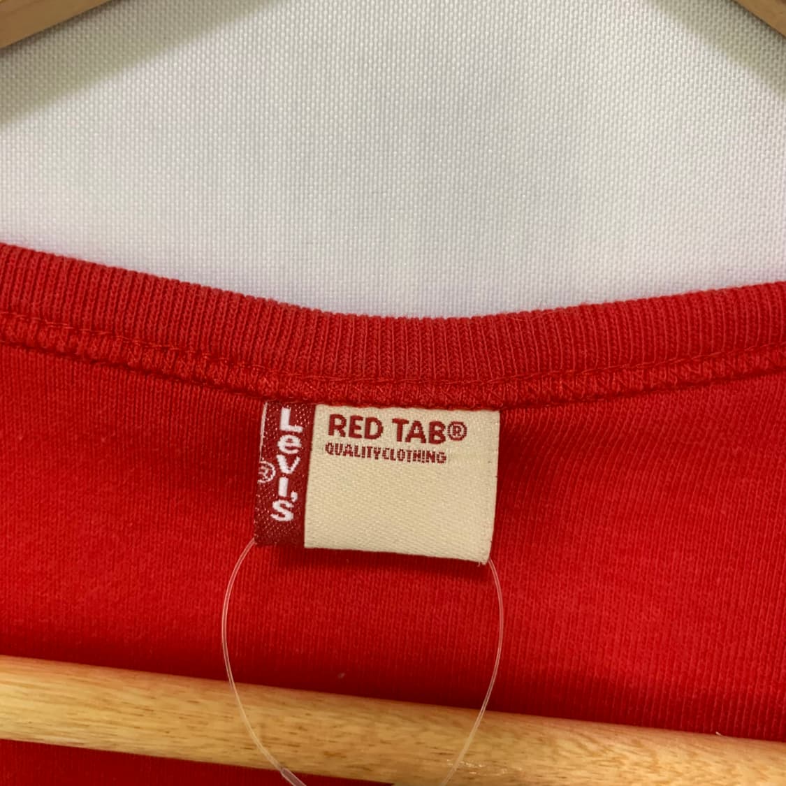 리바이스 레드탭 빈티지 00s y2k 빅로고 여성 슬림 반팔 티셔츠 상품이미지8