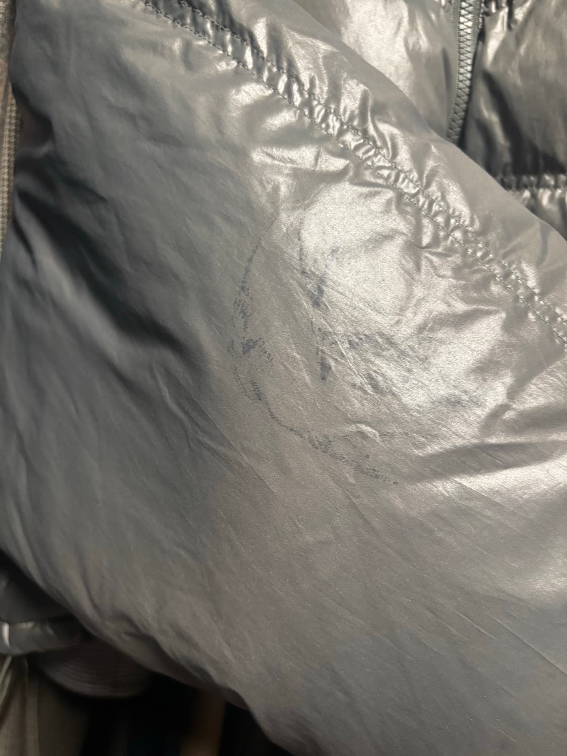 미스치프 에일리언 다운 자켓 패딩 카키 M사이즈 상품이미지3