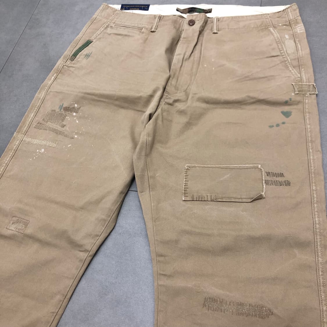 폴로 랄프로렌 디스트레스 리페어 밀리터리 카모 릴렉스핏 38 상품이미지2