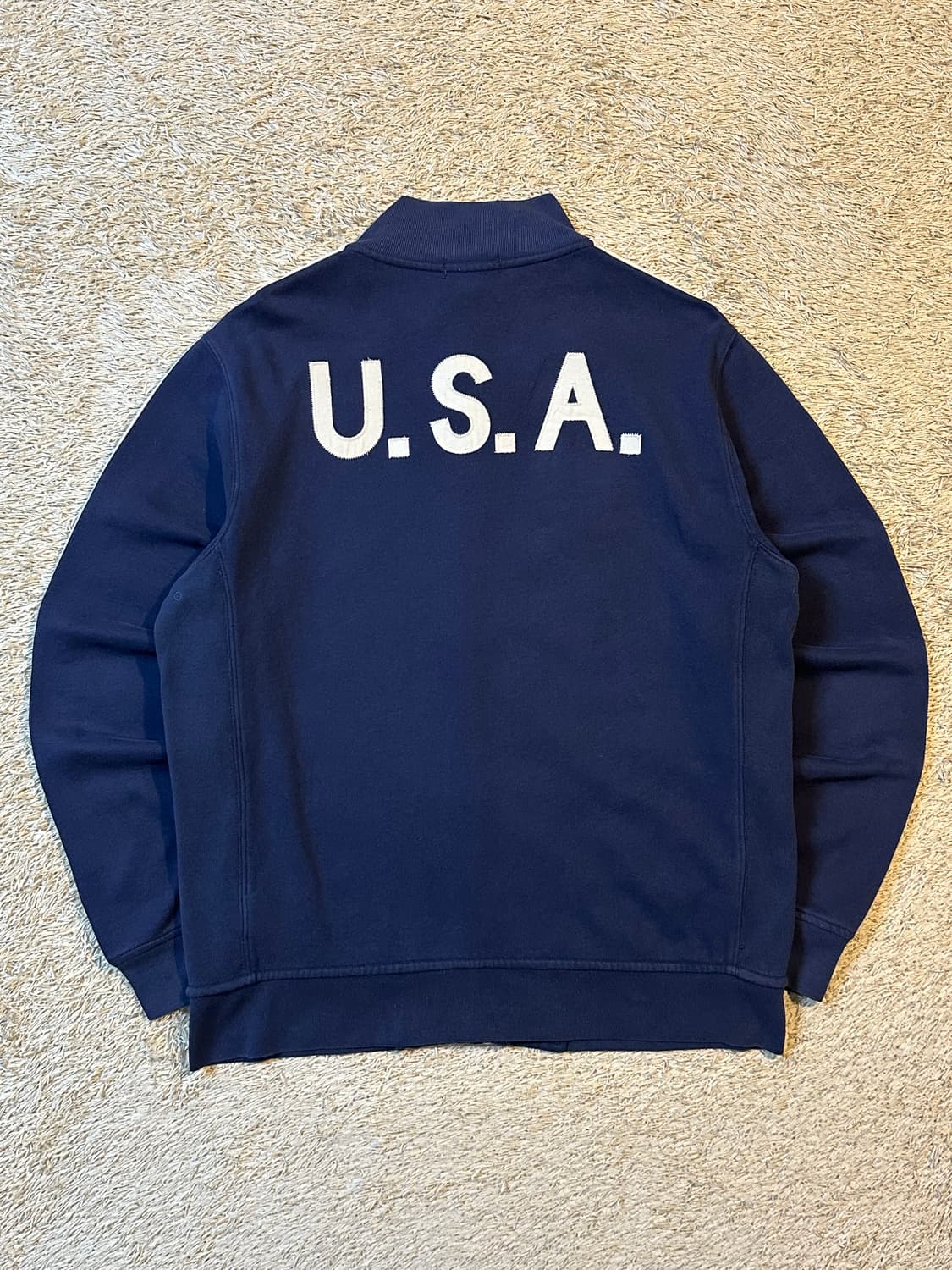 대장급) 폴로 랄프로렌 USA 사이드라인 빅포니 로고 집업 상품이미지3