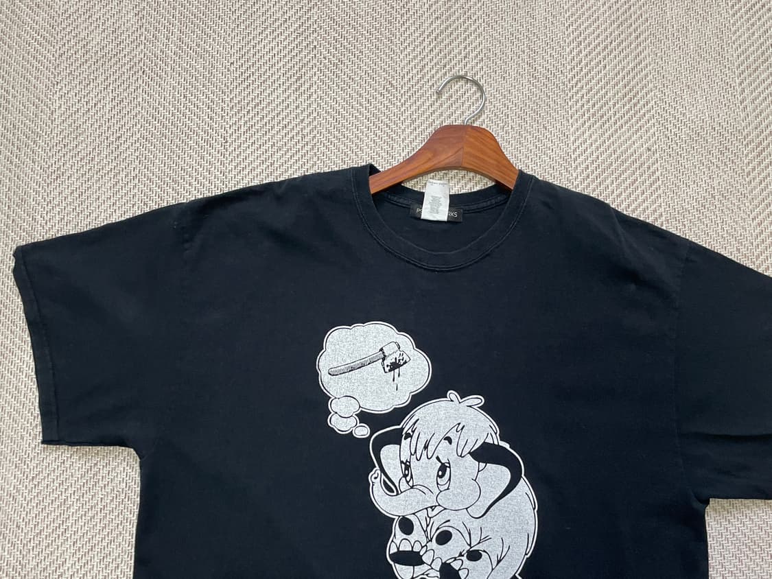 사이코웍스 일러스트 프린팅 반팔티셔츠  J04183 상품이미지4