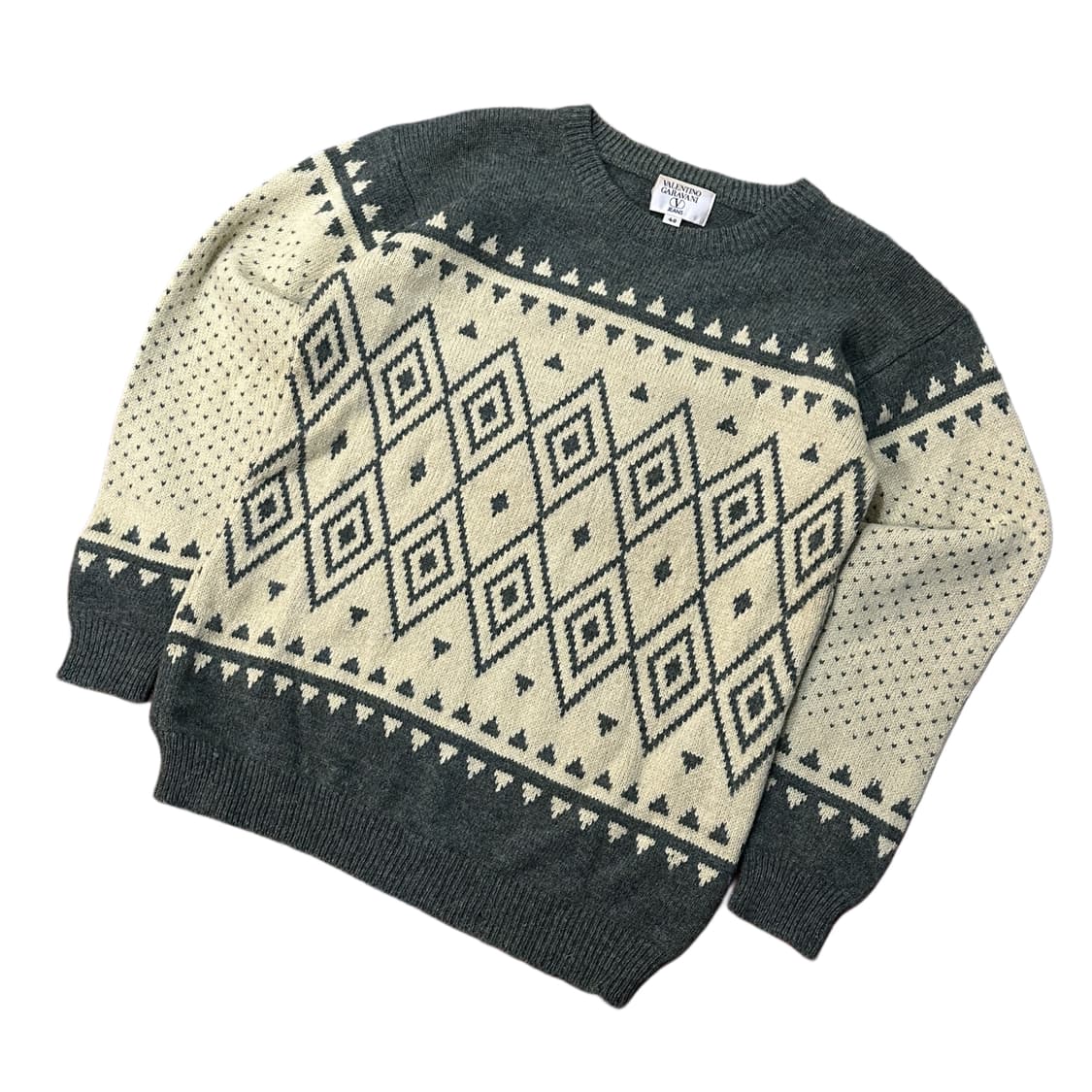 발렌티노 노르딕 페어아일 울 니트 스웨터 (M-L) 상품이미지1