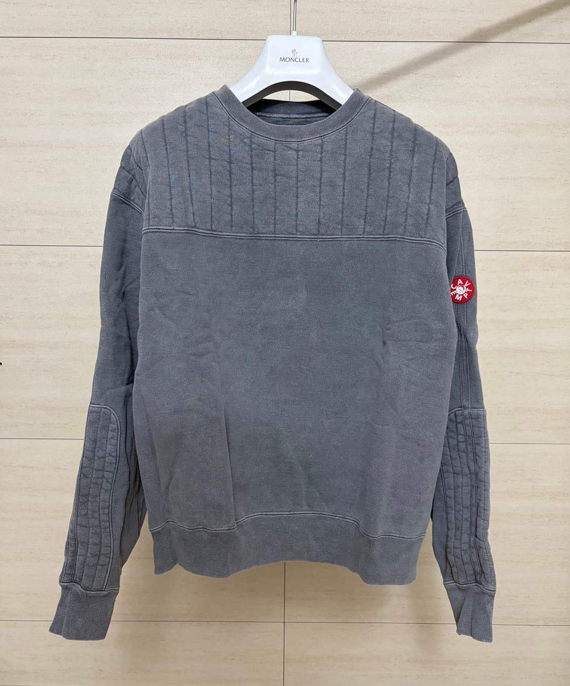 20SS 카브엠트 C.E PADDED CREW SWEAT 상품이미지1