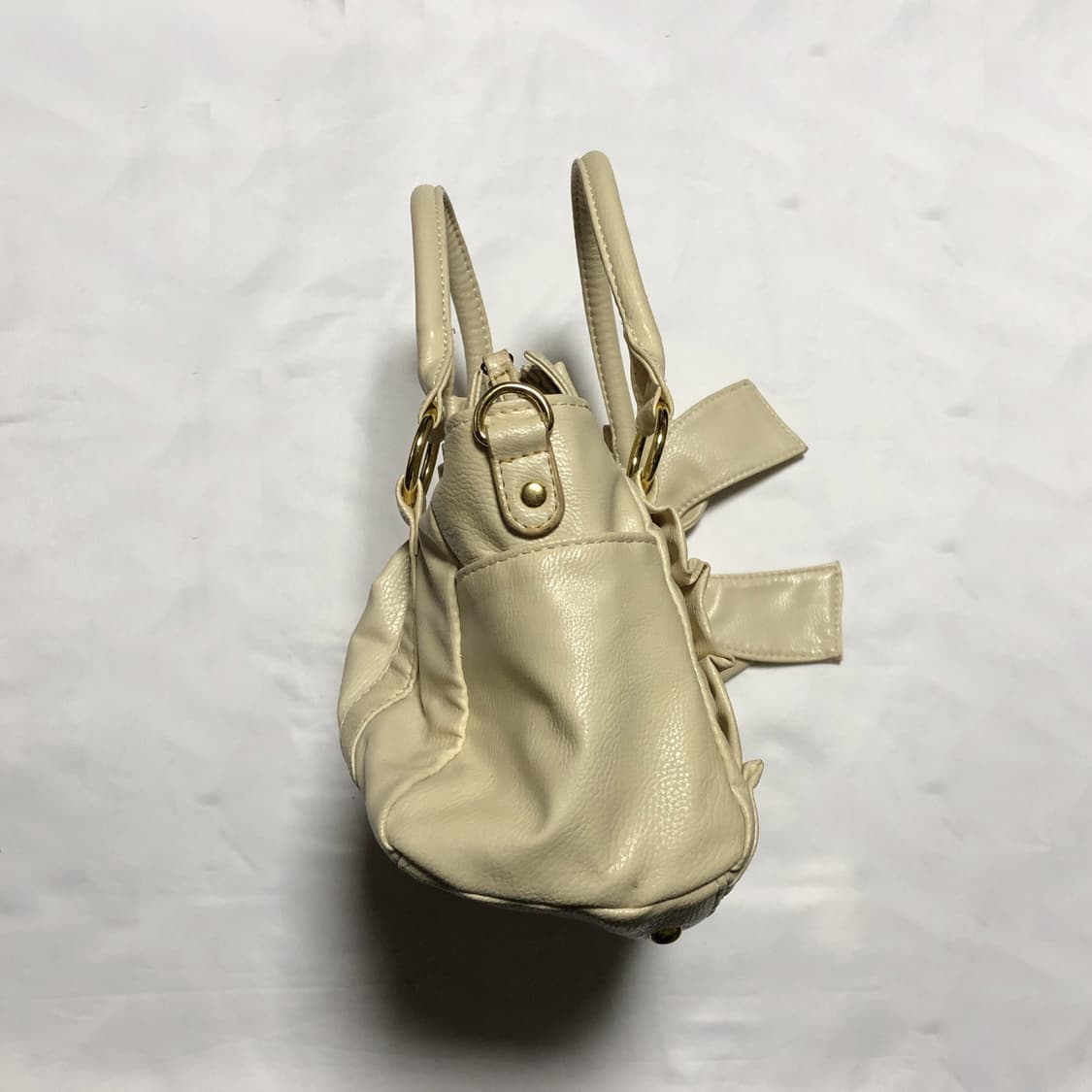 리본 토드백 아이보리 상품이미지4