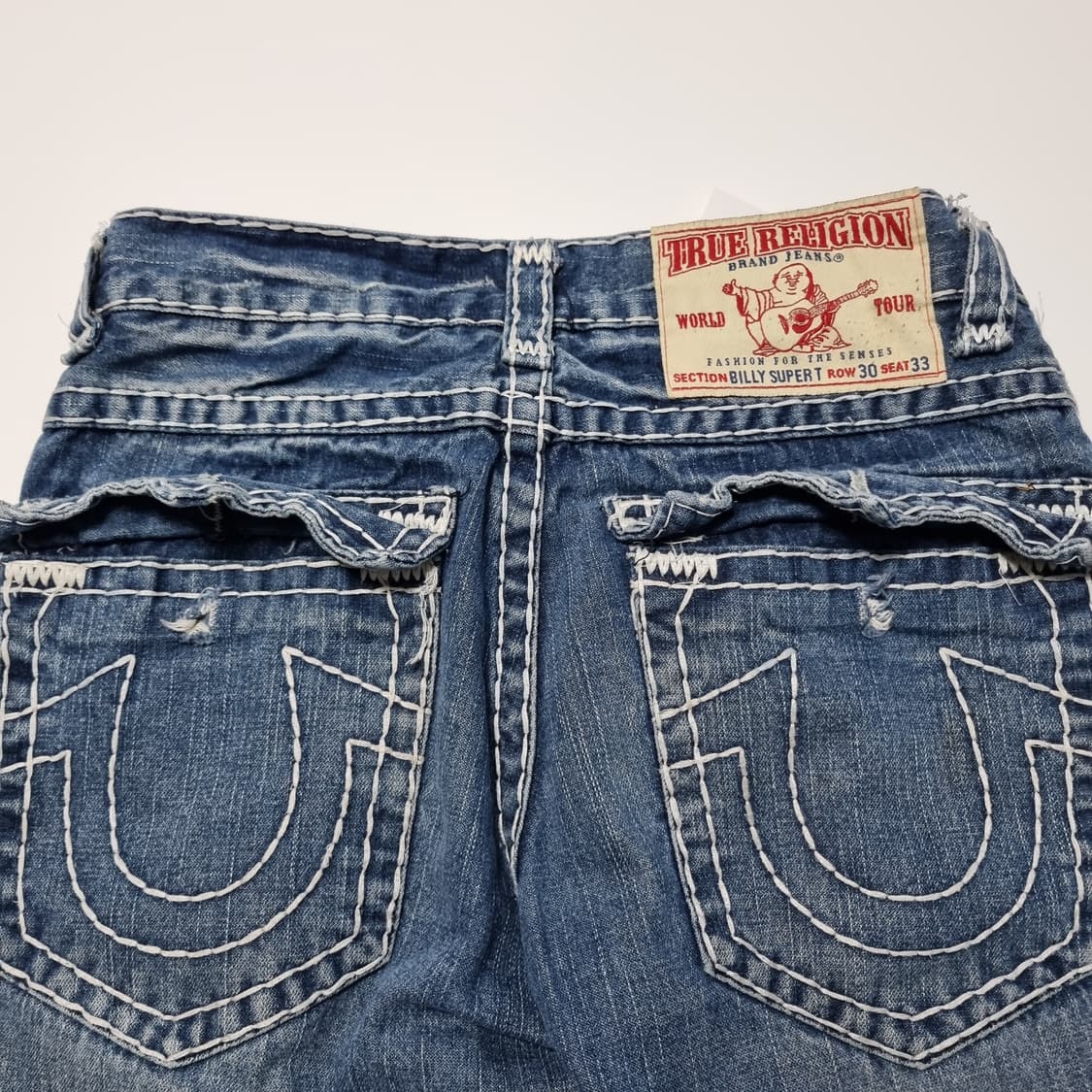 트루릴리전 부츠컷 워시드 팬츠  상품이미지7