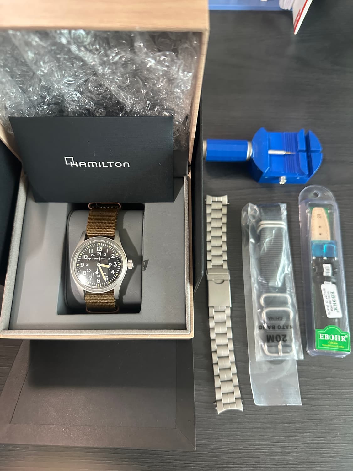 해밀턴 카키필드 38mm 메커니컬 상품이미지2