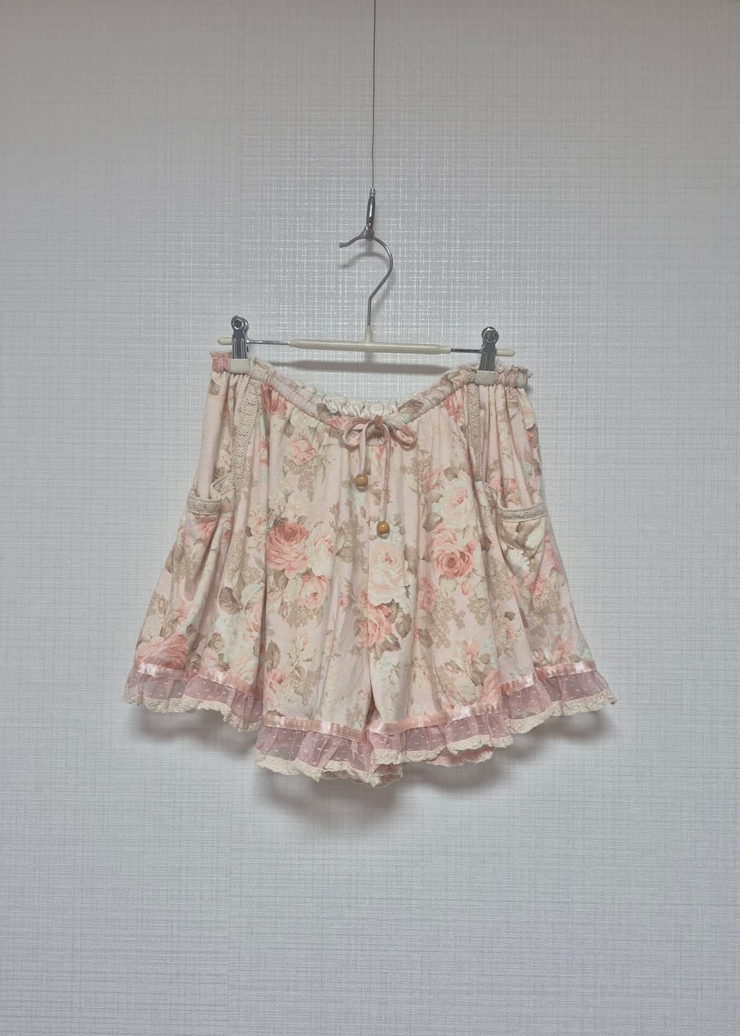 리즈리사 수선템 핑크 플로럴 스카팡 상품이미지1