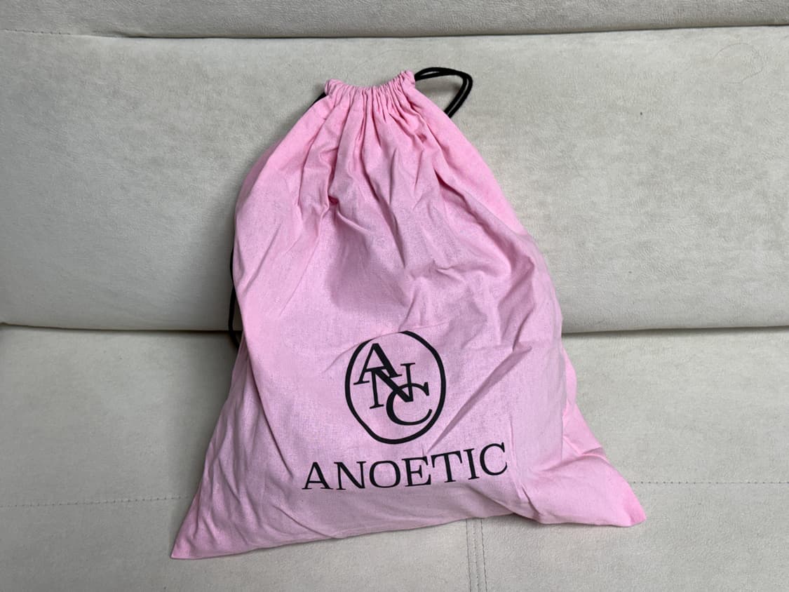 (새상품)한정판! 아노에틱 하트 클래식 백팩 위드 키링 블랙 상품이미지10