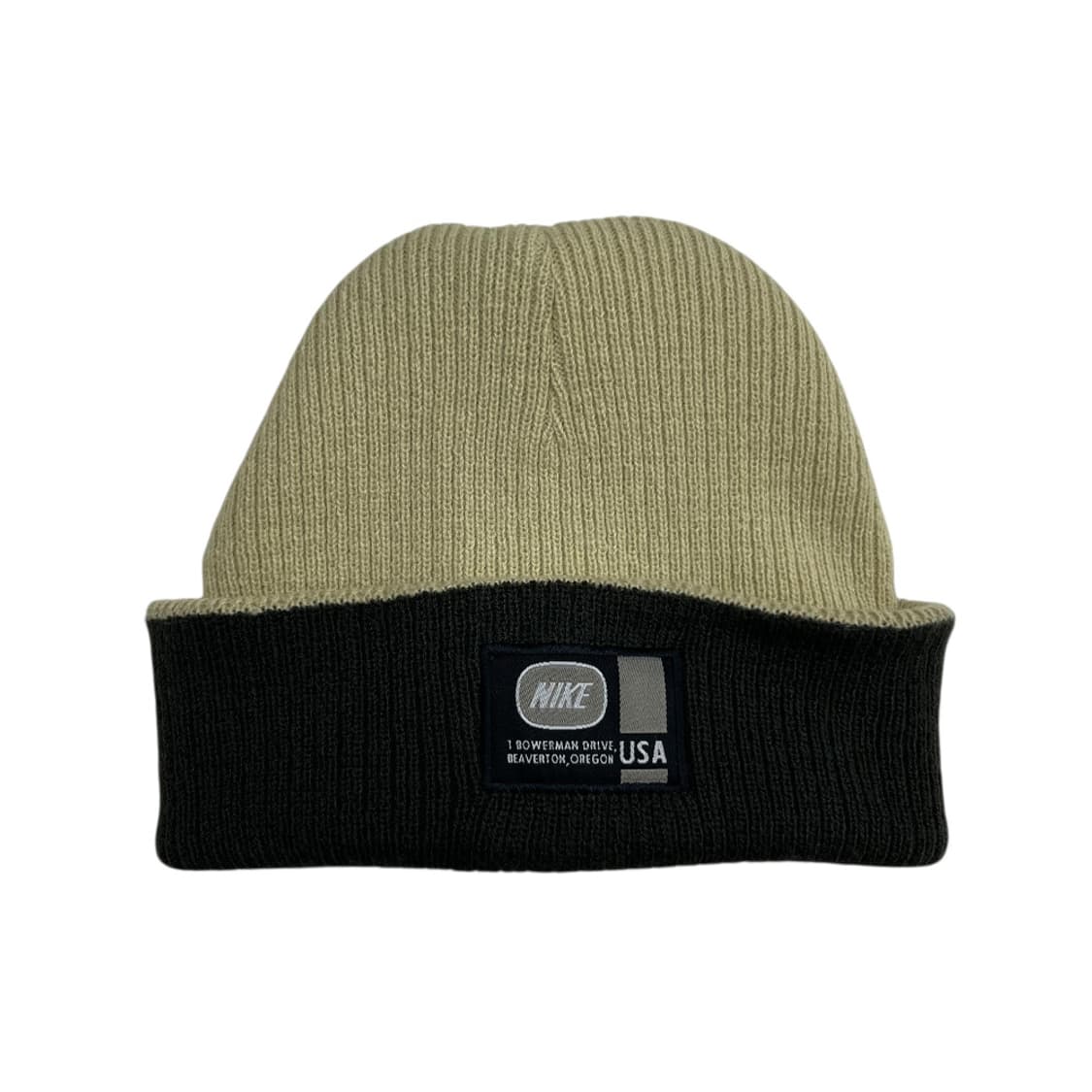 나이키 90s 리버시블 베이지배색 카키 비니 상품이미지6