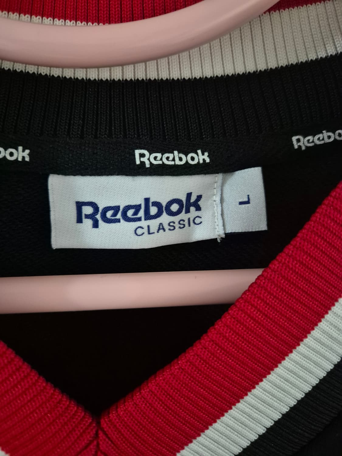 [L]리복 클래식 브이넥 맨투맨 상품이미지4