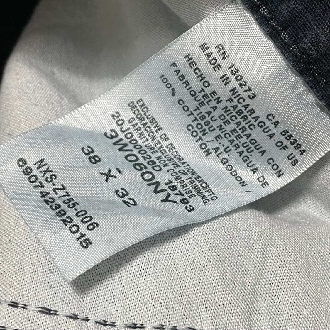 [38] 랭글러 블루 워크웨어 카고 팬츠 상품이미지2