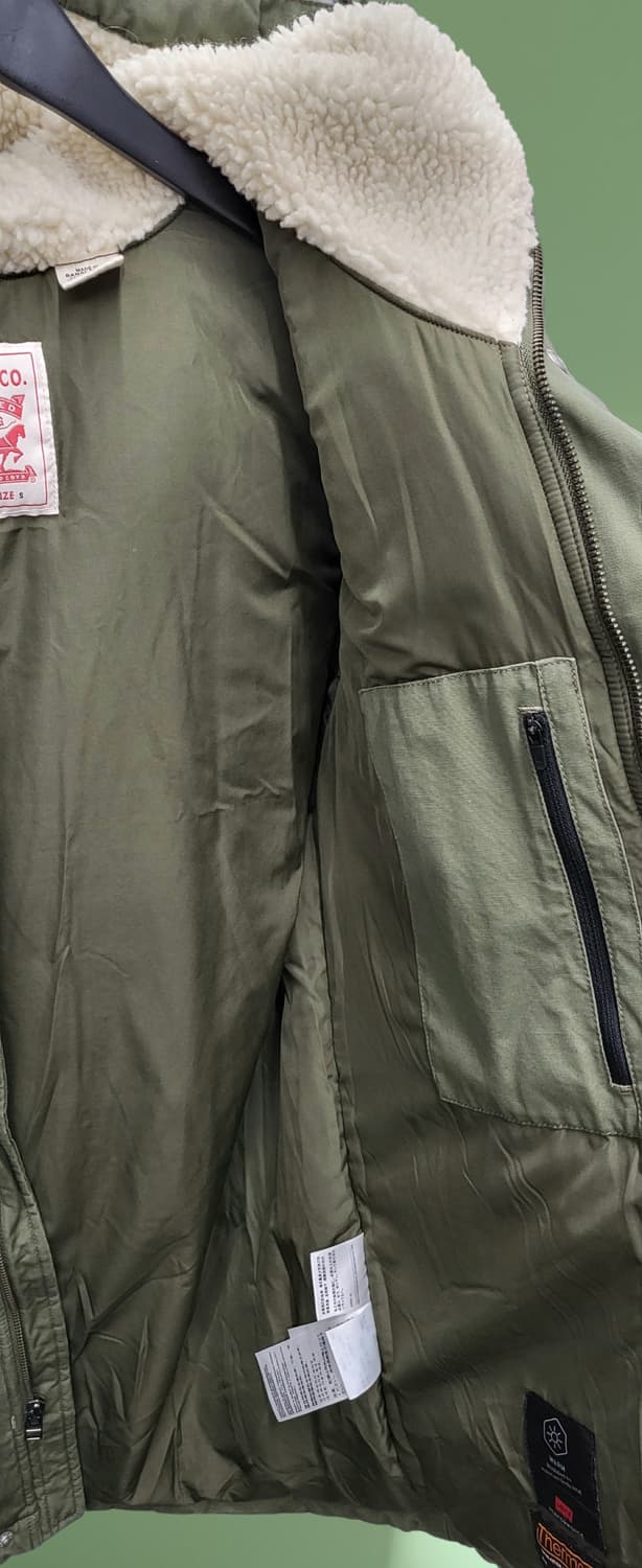 🔥 리바이스 Thermore 패딩 파카 S 상품이미지5