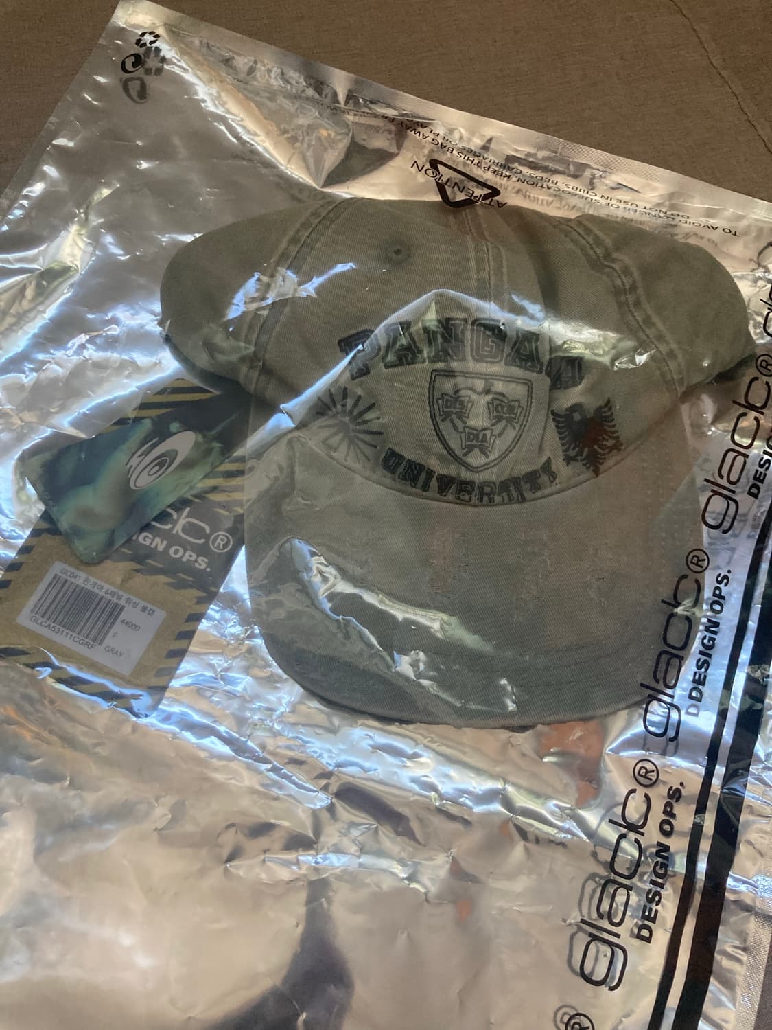 GLACK 글랙 판게아 6패널 빈티지 워싱 볼캡 상품이미지9