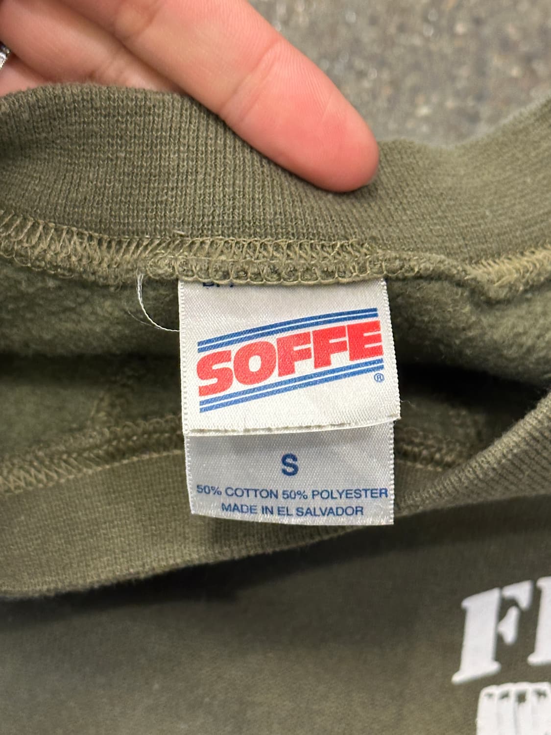 00s SOFFE 빈티지 스웻셔츠 맨투맨 S 상품이미지4