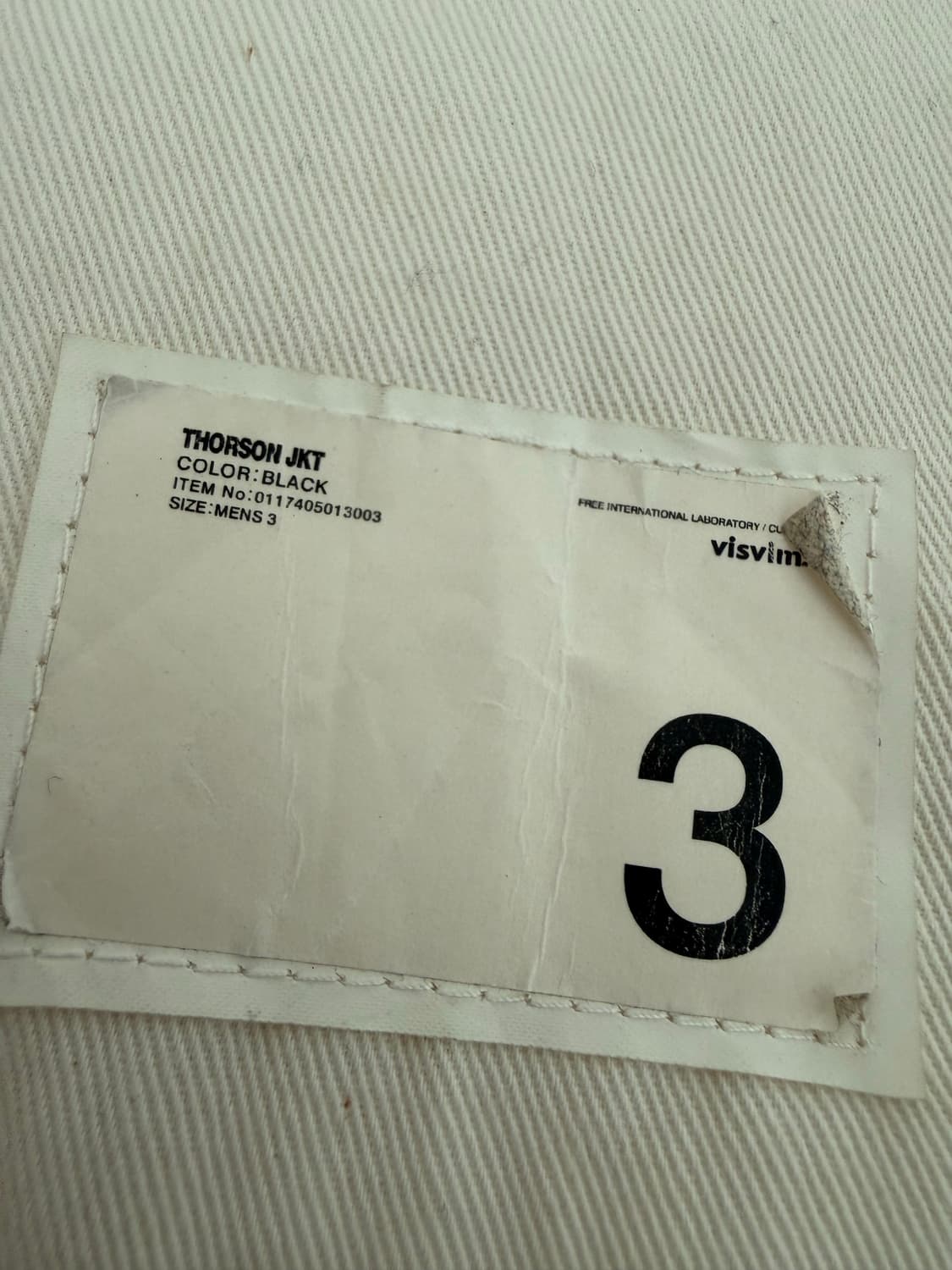 비즈빔 토르손 18aw 블랙컬러 3사이즈 상품이미지8