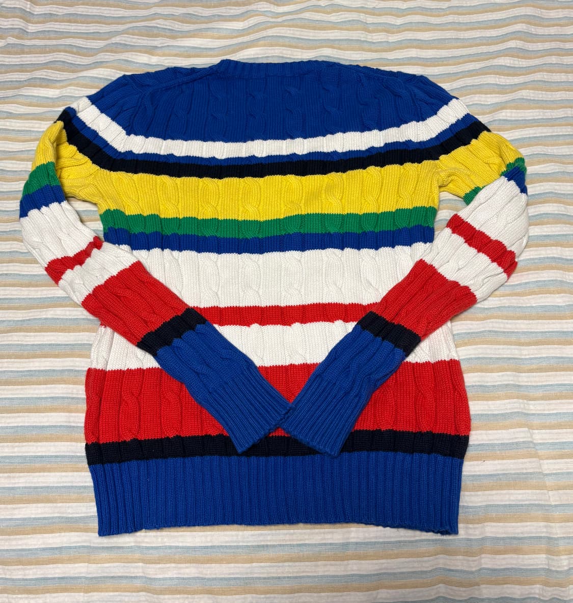 Polo Ralph Lauren 코튼 케이블 스웨터 XS 상품이미지2