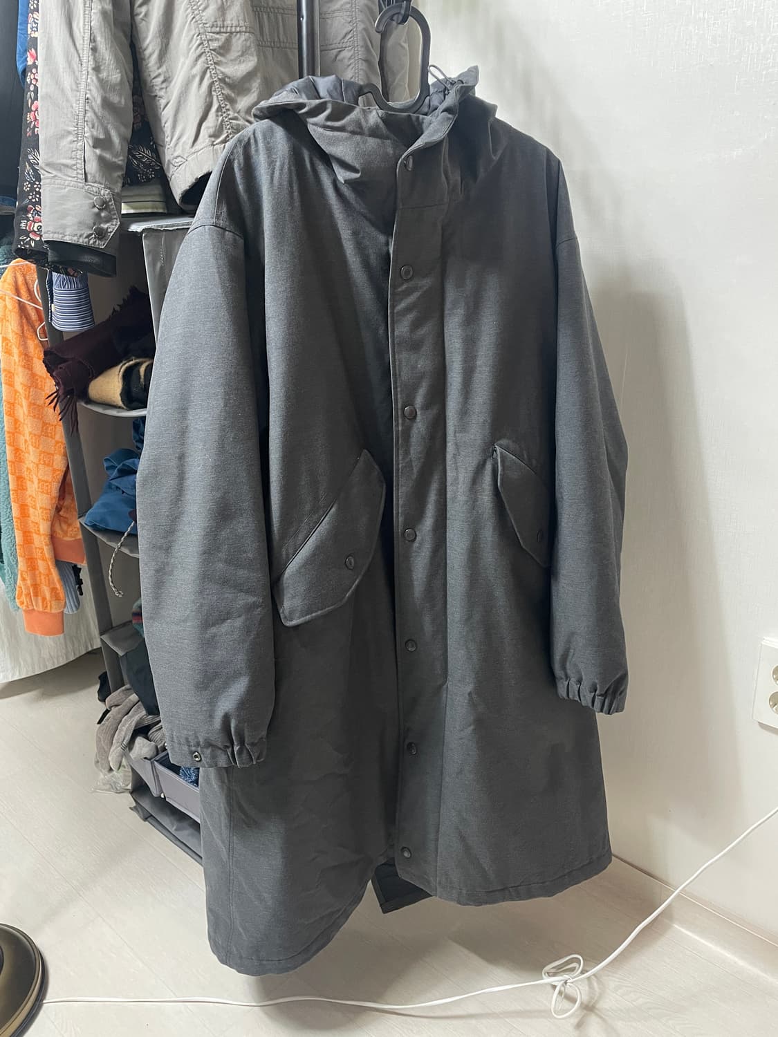 유니클로 엔지니어드 가먼츠 후드코트 L사이즈 상품이미지1