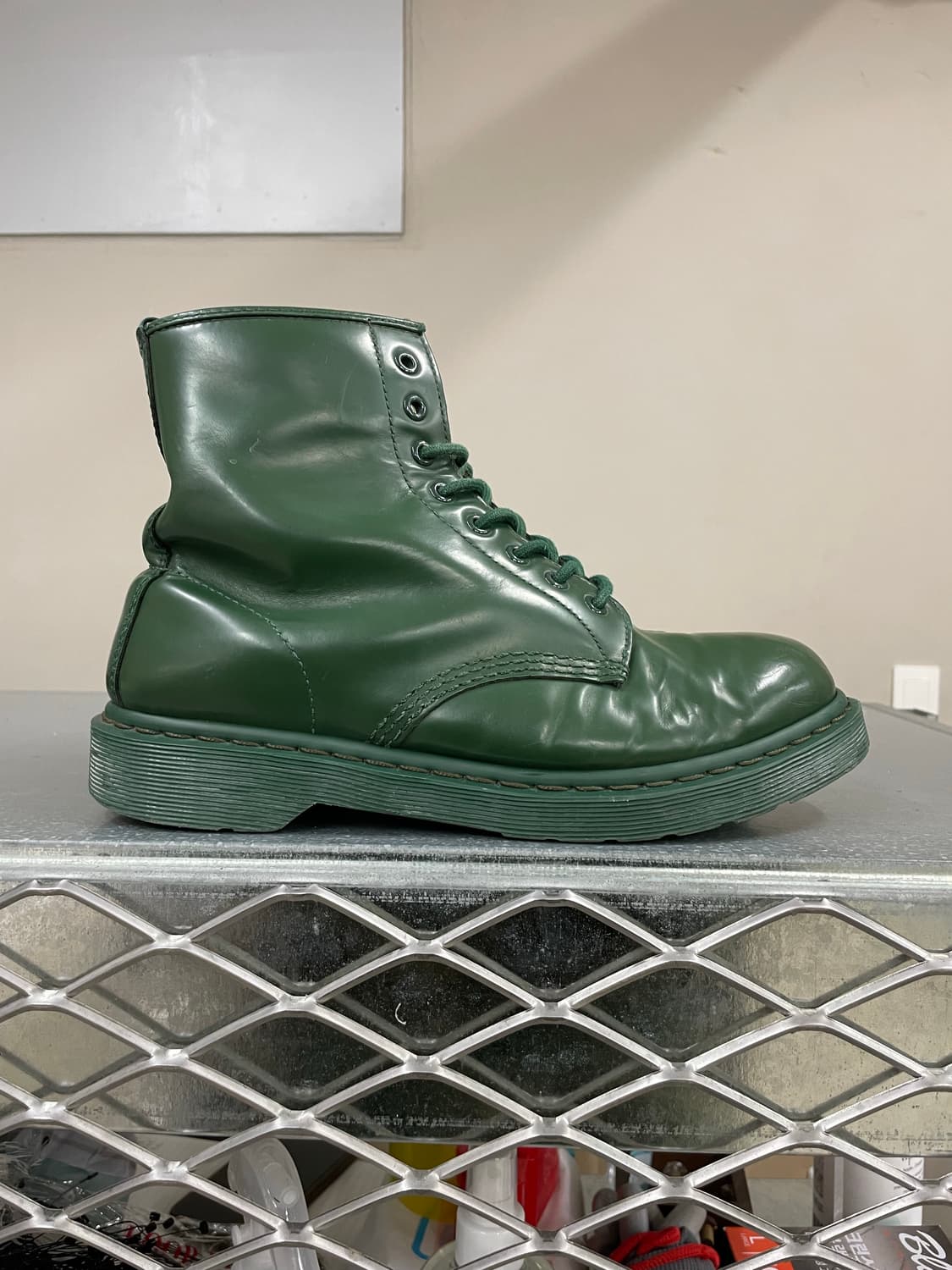 닥터마틴 1460 8홀 그린 uk8 상품이미지4