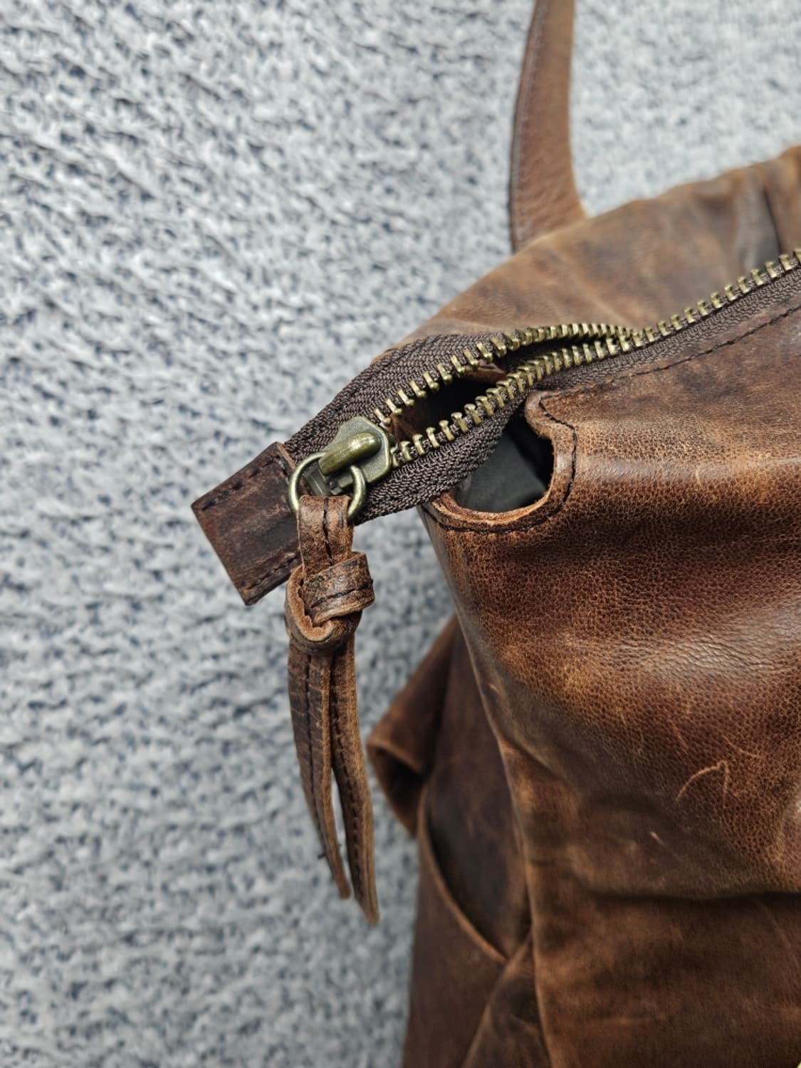 다코타 블랙라벨 레더 토트백 ( 44X30X12 ) / 11770 상품이미지8