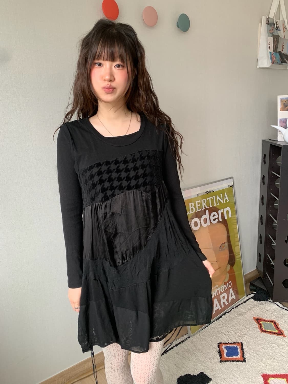 gomme, shirring dress 상품이미지1