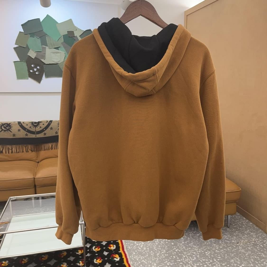 칼하트 빈티지 디어본 써멀 후드집업 S C08142 상품이미지4