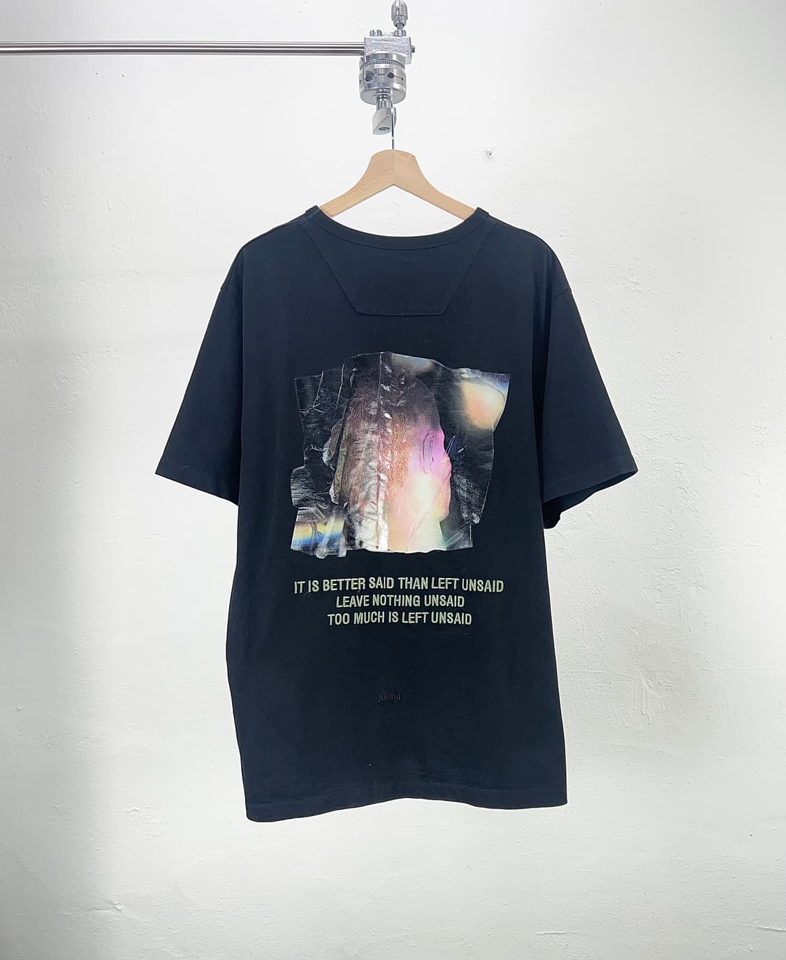 준지 18SS 루즈핏 그래픽 하프 티셔츠 상품이미지1