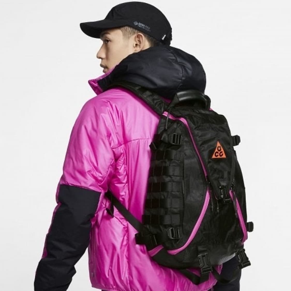 나이키 ACG 해외판 리스폰더 백팩 가방 블랙 핑크 상품이미지5