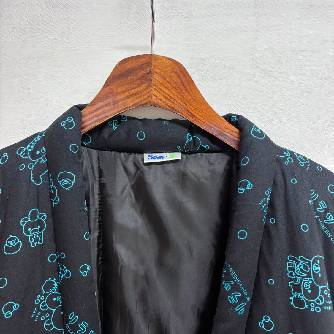 san-x 고전 리락쿠마 패딩 진베이 점퍼 유카타 상품이미지2