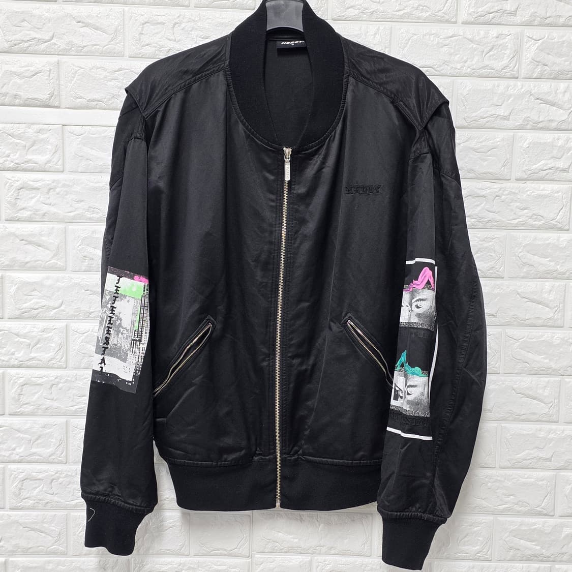 택포) 널디 NERDY 봄버 자켓 L 상품이미지1