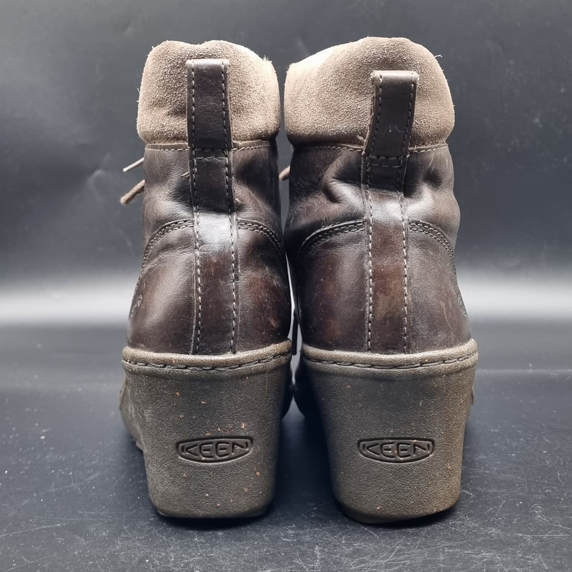 KEEN 킨 레더여성부츠250 굽7 상품이미지4