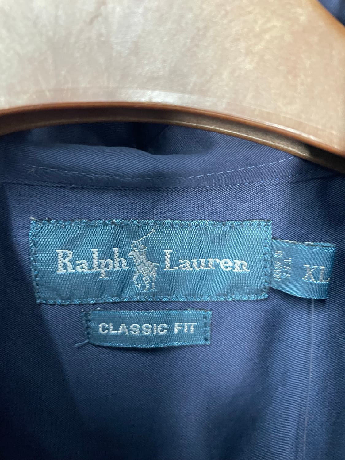 폴로 랄프로렌 네이비 반팔 셔츠 H2297 상품이미지5