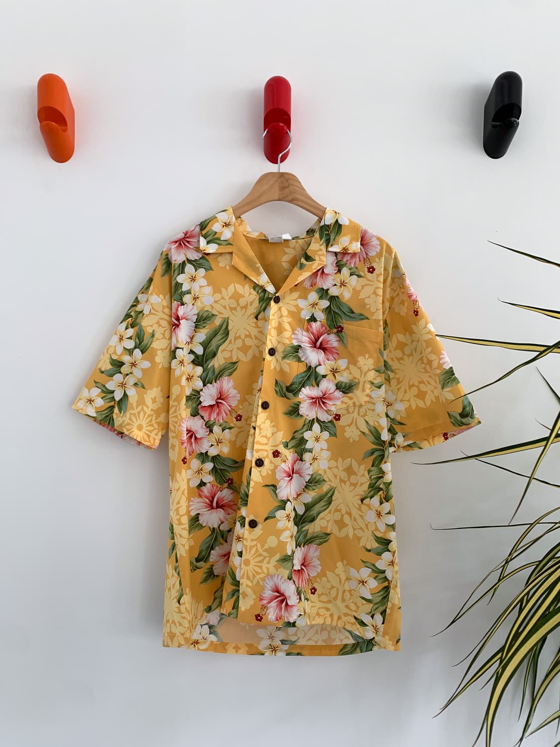 105 USA 빈티지 (데드스탁) 하와이안 알로하 셔츠 상품이미지2