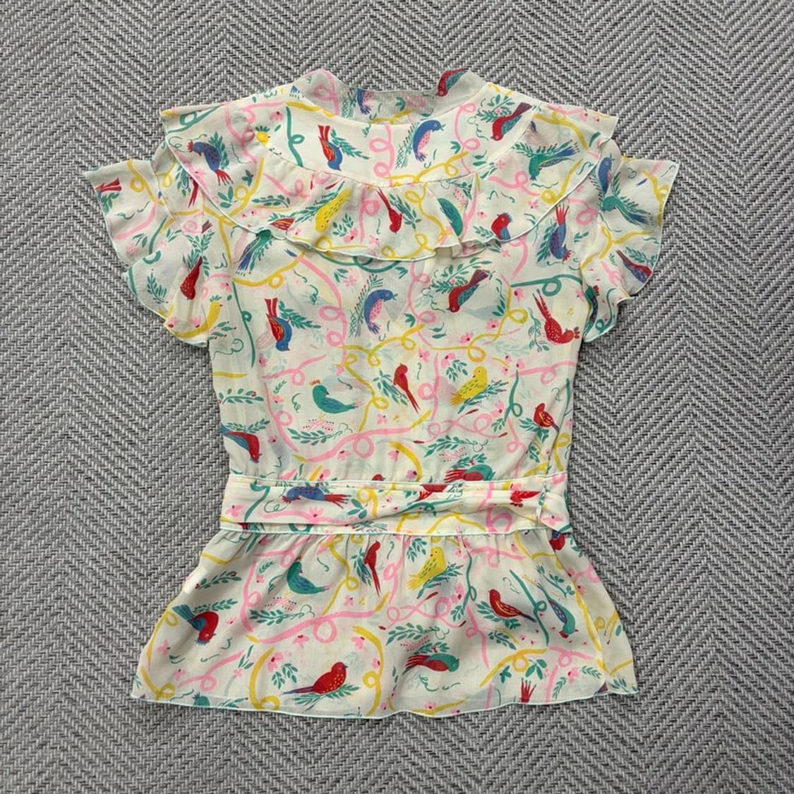 까사렐 플라워 블라우스 v2639 상품이미지2