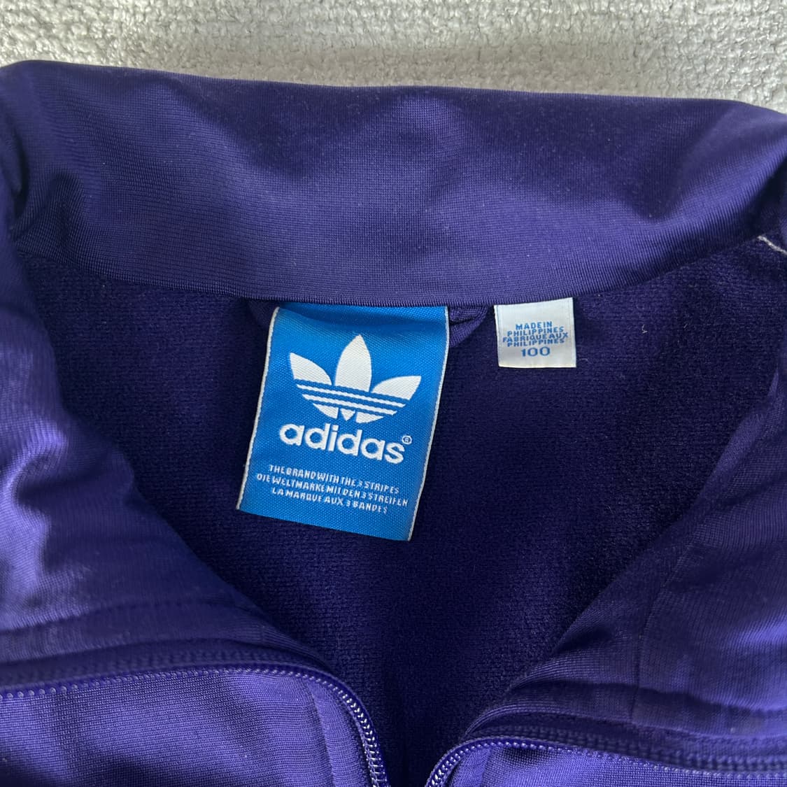 아디다스 파이어버드 퍼플 트랙탑 져지 100 상품이미지2