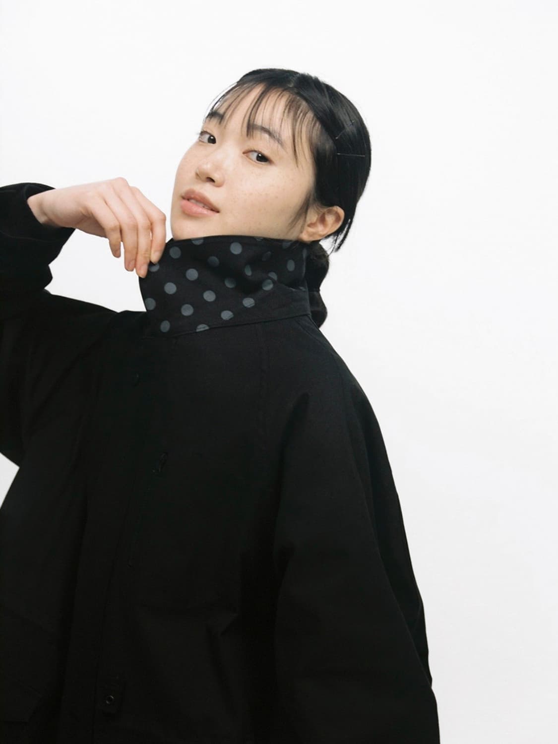 오헤시오 트렌치 카라 점퍼 상품이미지6