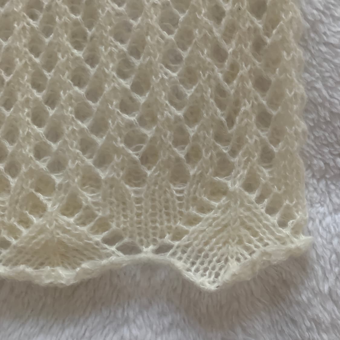 크로셰 니트 레이어드 스커트 상품이미지4