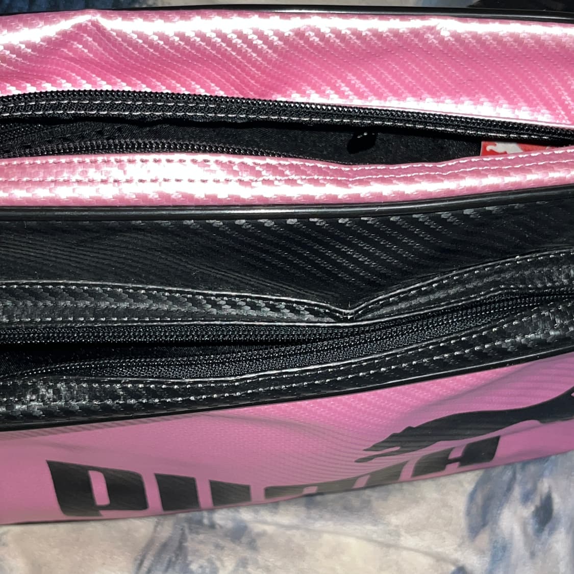 Puma Black&Pink glossy cross bag 상품이미지3