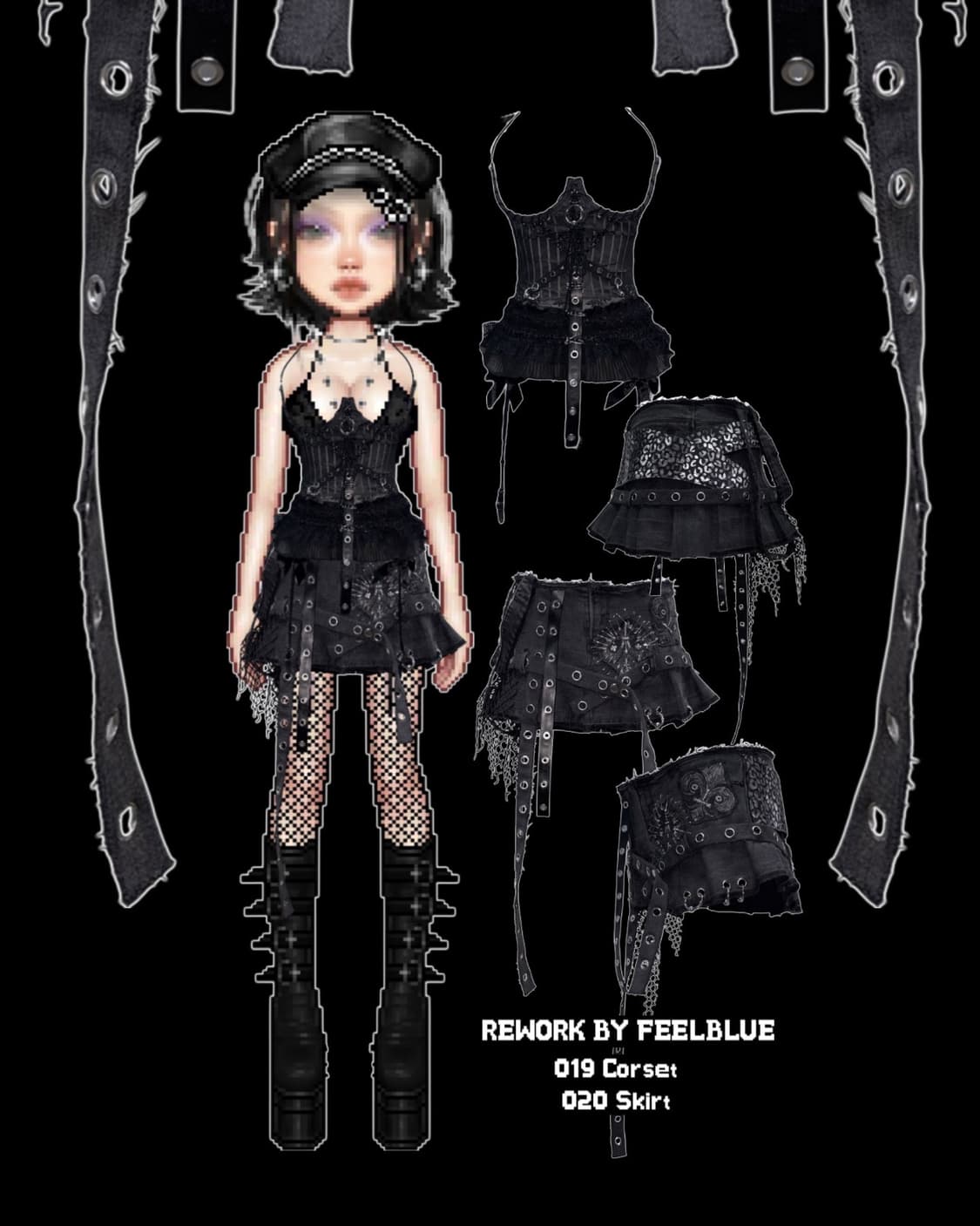 REWORK BY FEELBLUE 020 Pierce in Smoke 상품이미지10