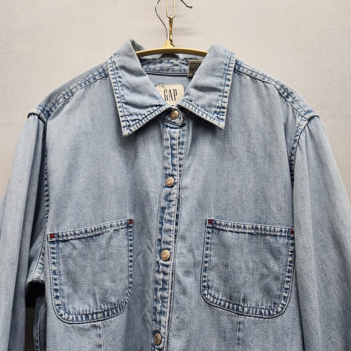 GAP 갭 투포켓 데님 셔츠 M(M) 상품이미지2