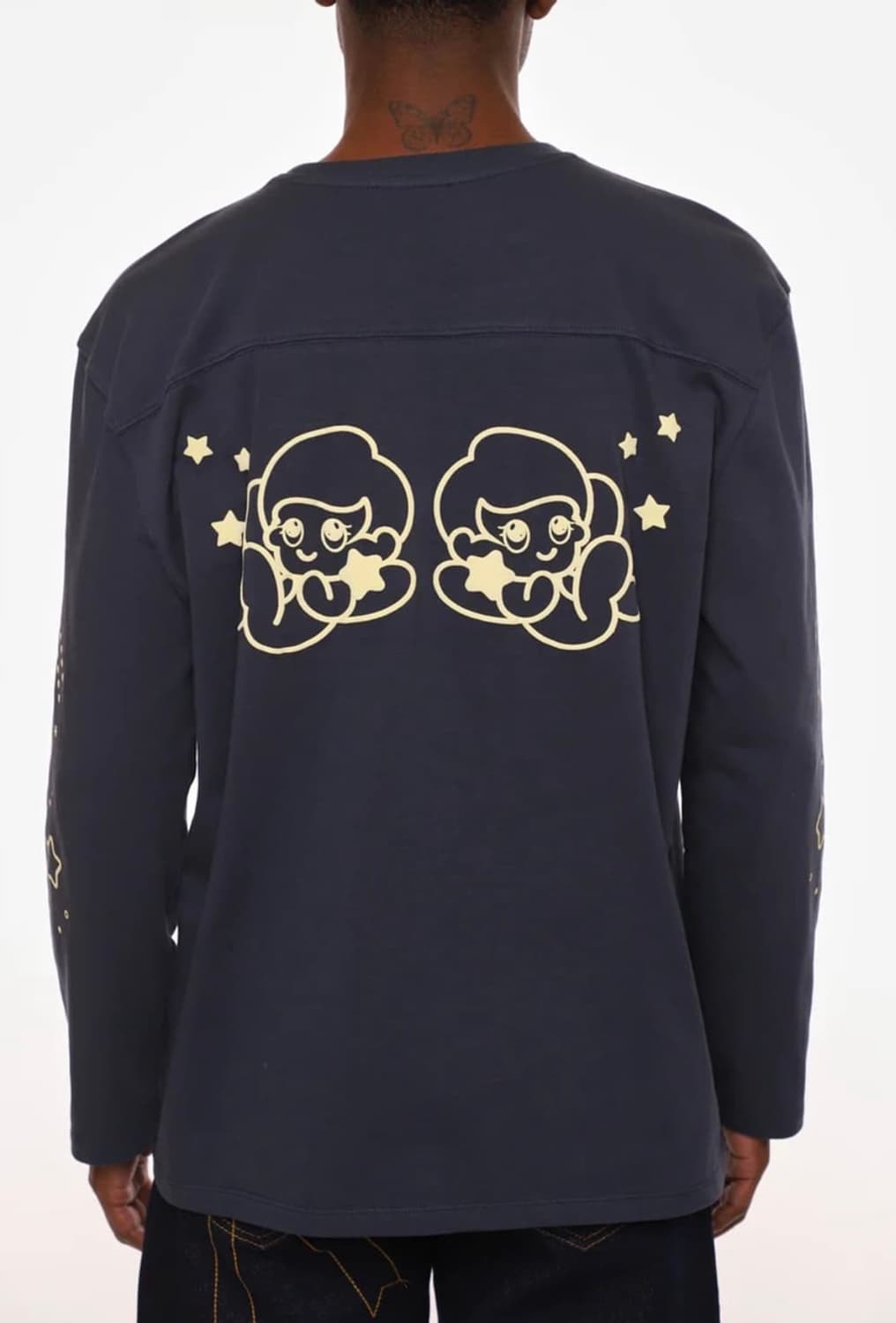 (XS,S,M)샌디리앙 Princeton top 티셔츠 네이비 상품이미지5