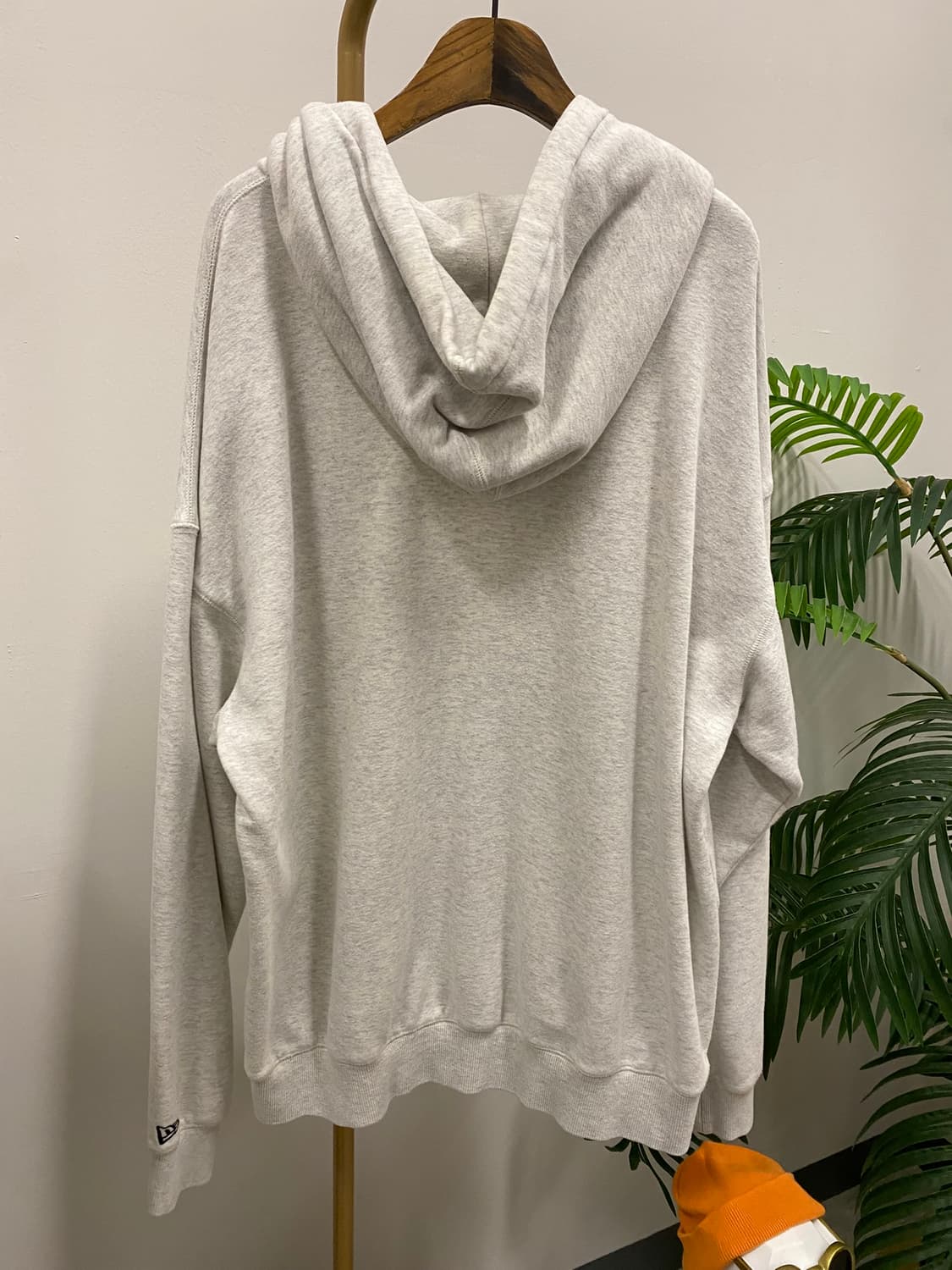 뉴에라 후드집업 오트밀 상품이미지2