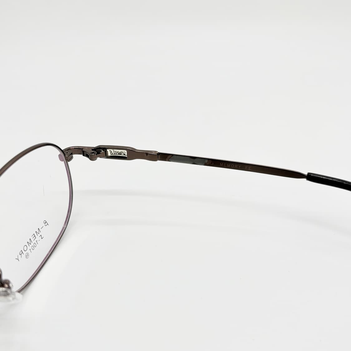 SEVEN G 브라운 스퀘어 메탈테 빈티지안경 상품이미지7