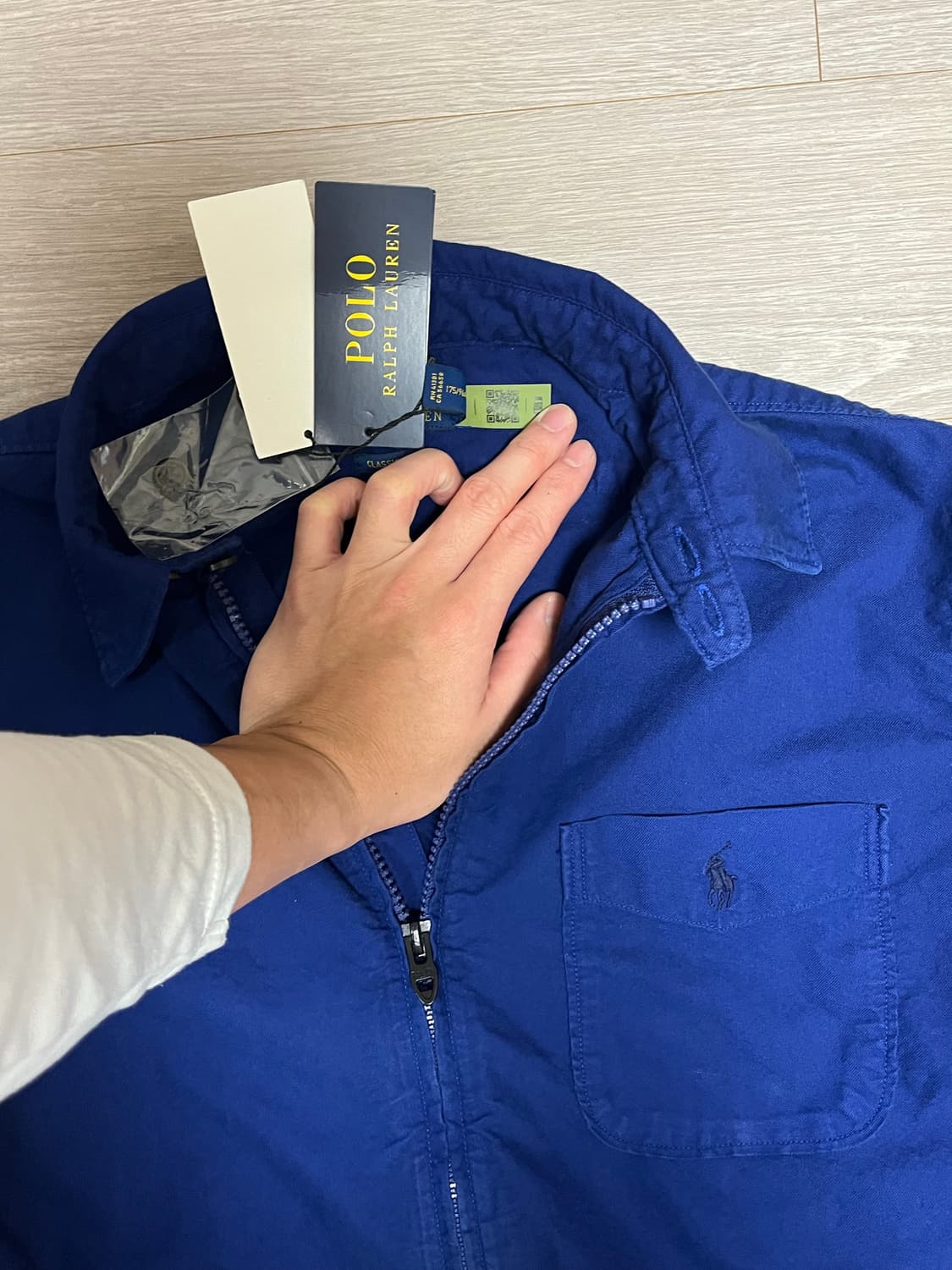 (국내미발매,새상품) 폴로 랄프로렌 프렌치 블루 베이포트 블루종 자켓 상품이미지4
