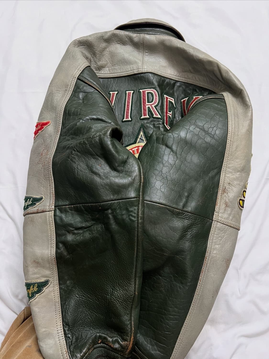 아비렉스 가죽자켓 바시티자켓 상품이미지10