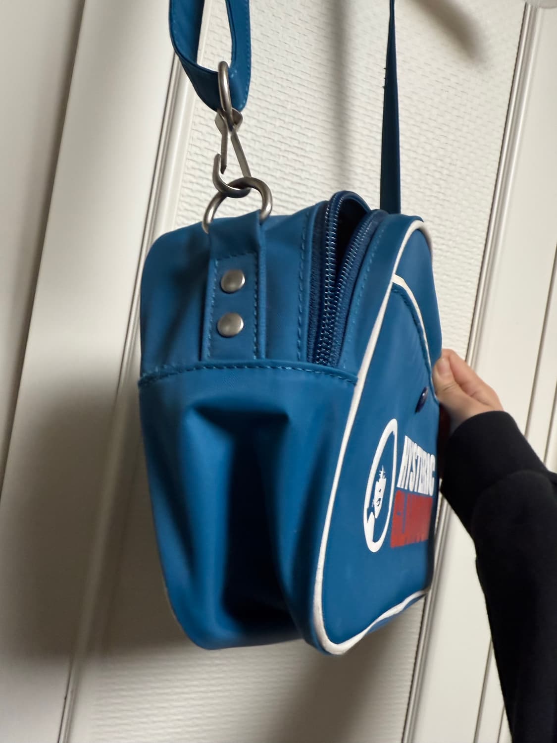 히스테릭 글래머 써클 걸 숄더백 블루 상품이미지5