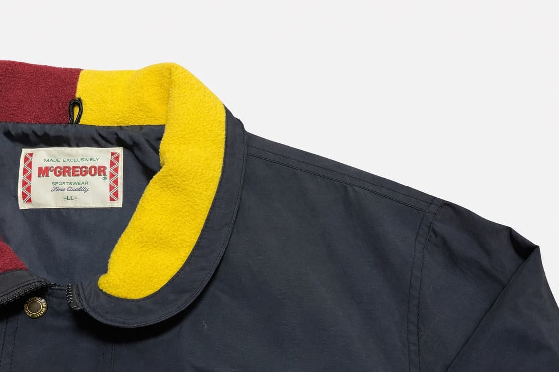 JPN 90s 일본 빈티지 맥그리거 블루종 드리즐러 윈드브레이커 필드자켓 상품이미지4